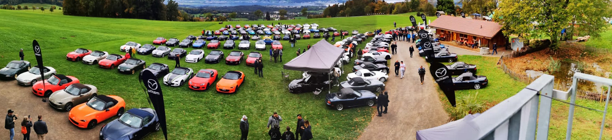 MX-5 Treffen 2025 Landgasthof Hasenstrick Dürnten
